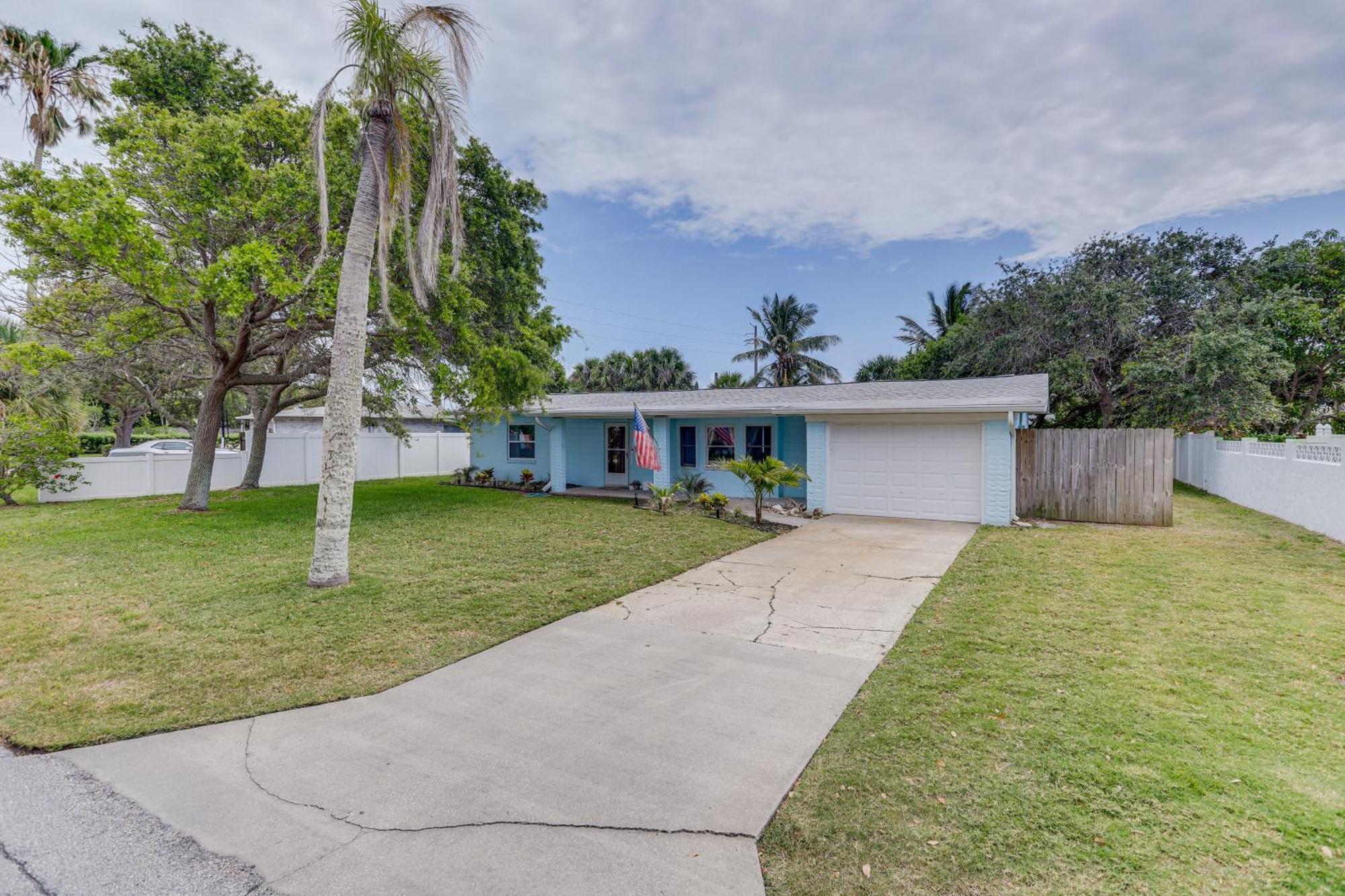 Pet-Friendly Cocoa Beach Home Walk To Beach! Exteriér fotografie